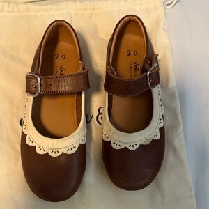 Adelina & Co Espresso Marily Mary Jane Shoes 29 (11.5)